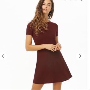 NWT Heathered Fit & Flare Dress Sz S